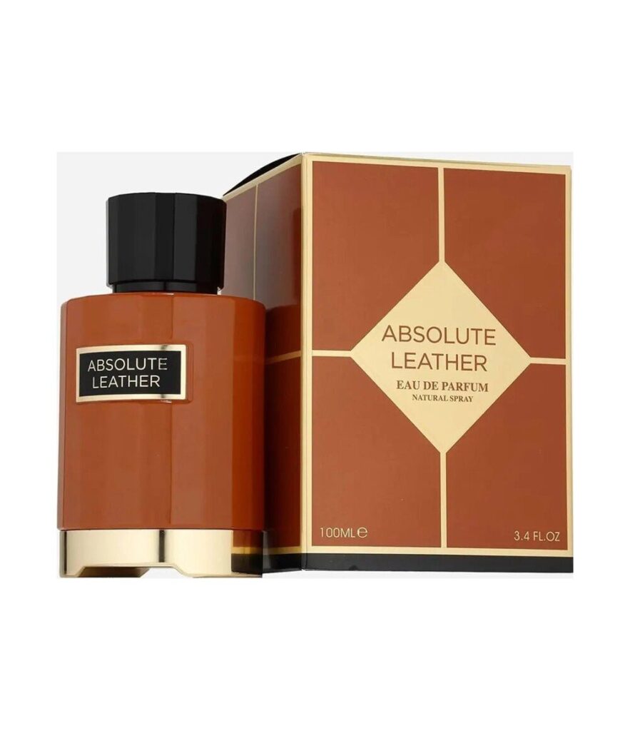 Absolute Leather by Fragrance World 100ml Eau De Parfum