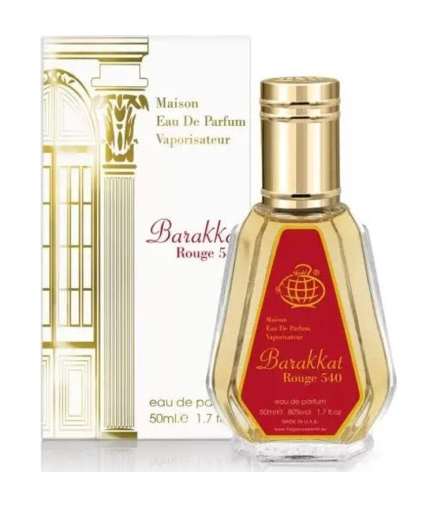 Barakkat 540 by Fragrance World 50ml Eau De Parfum