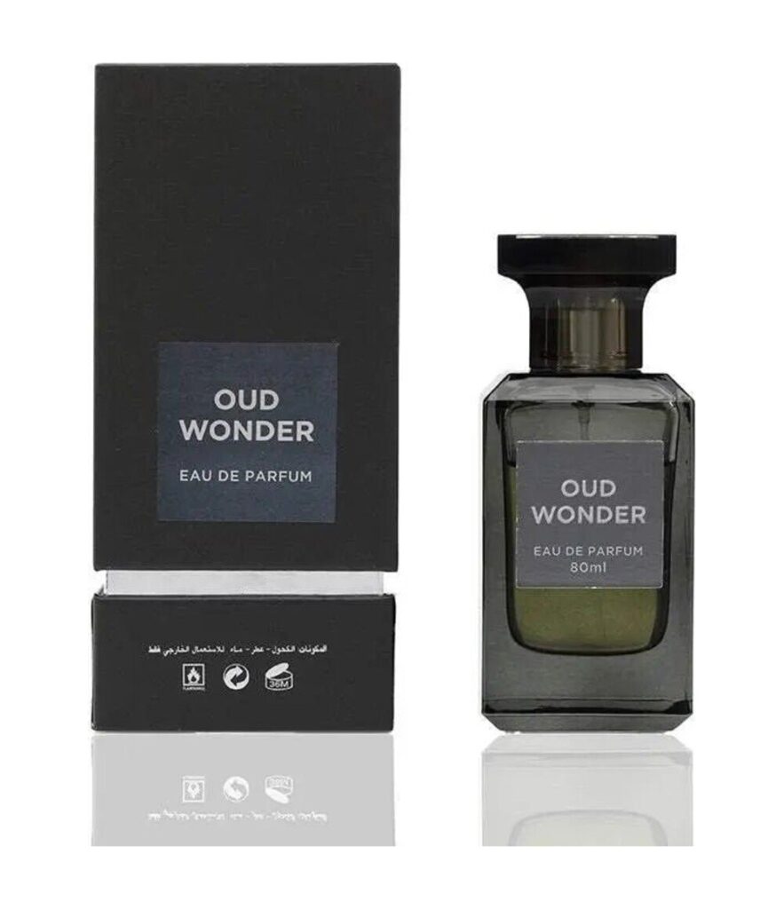 Oud Wonder by Fragrance World 80ml Eau De Parfum