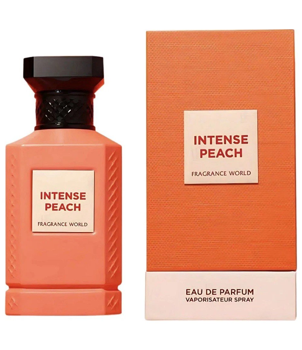 Intense Peach by Fragrance World 80ml Eau De Parfum